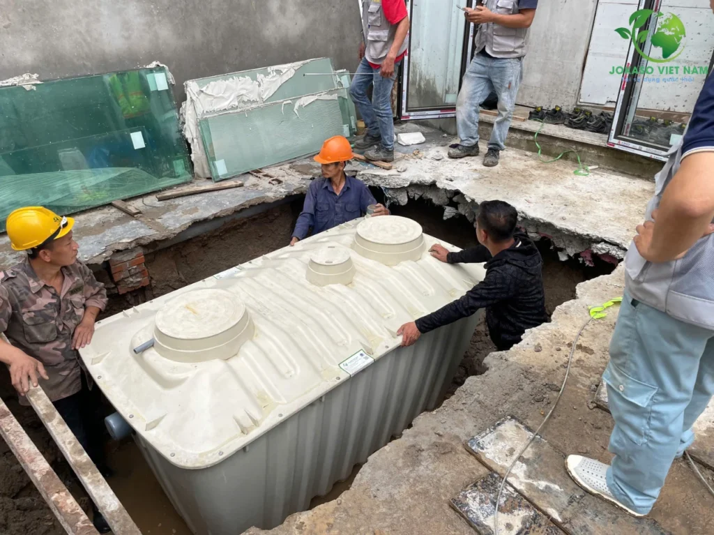 Nguồn Việt – Bể xử lý nước thải mini JOKASO VIETNAM dành cho hộ gia đình (5 – 7 người)