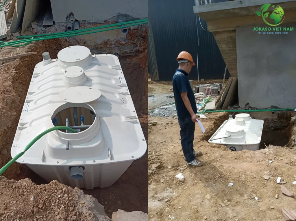 Nguồn Việt – Bể xử lý nước thải mini JOKASO VIETNAM dành cho hộ gia đình (5 – 7 người)