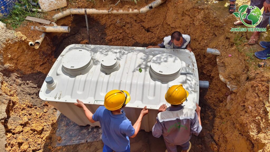 Thiết bị xử lý nước thải sinh hoạt tại nguồn JOKASO VIETNAM dùng cho gia đình
